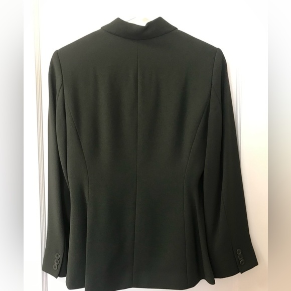 Liz Claiborne Suit Jacket Size 10 petite in hunter green - Picture 2 of 5